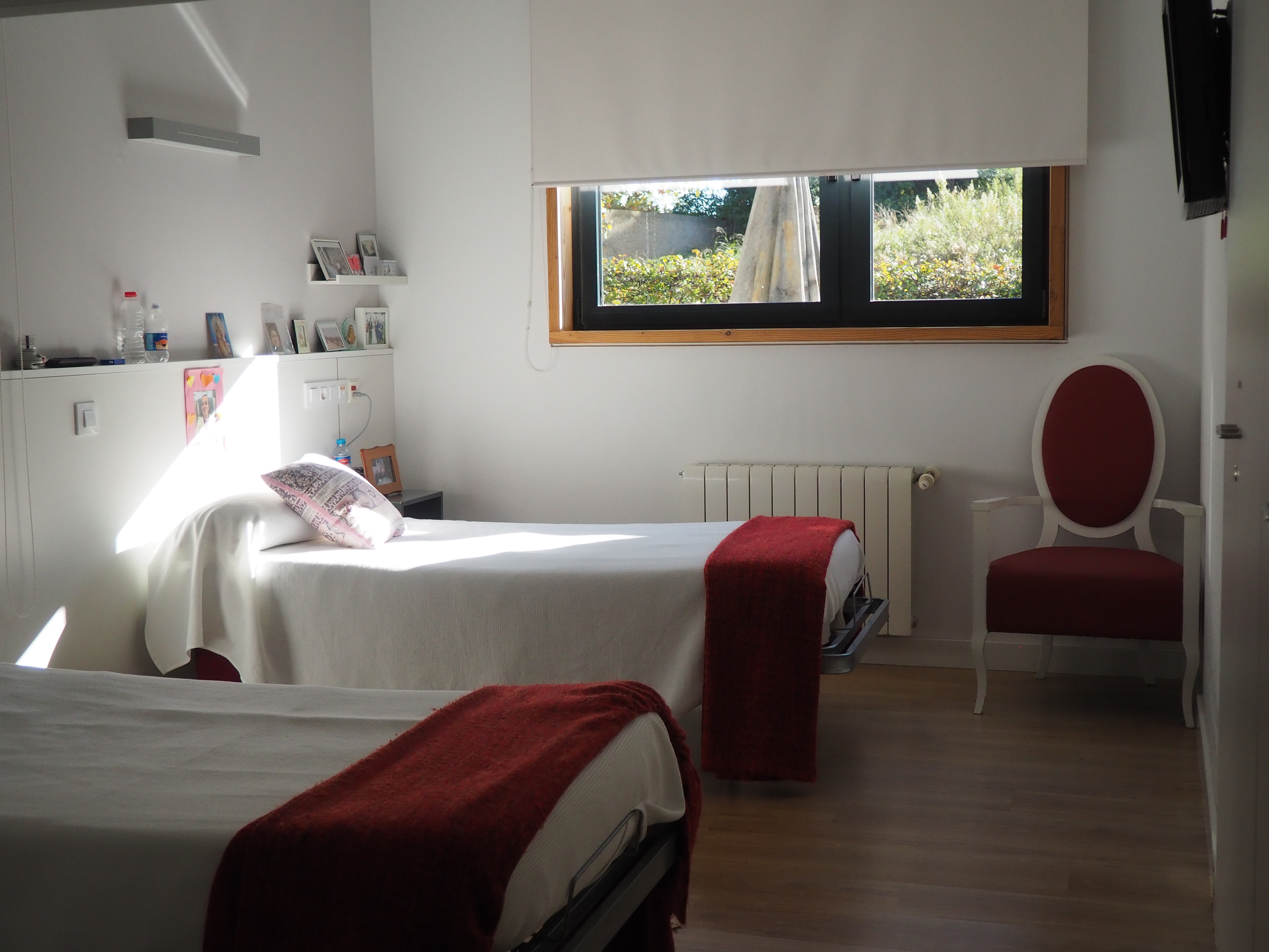 Habitació de la residència Colònia Güell