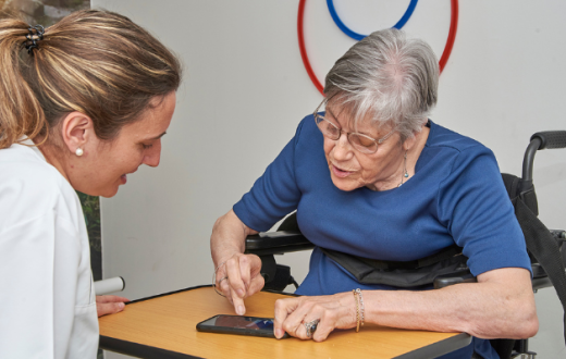 Persones grans i tecnologia