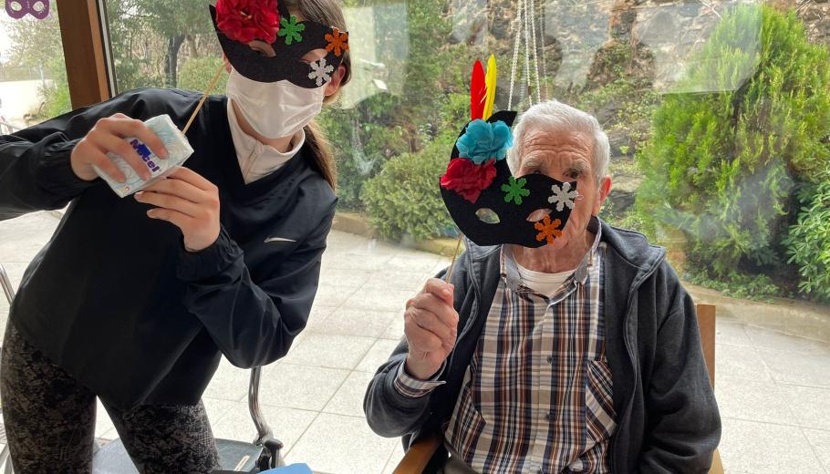 Carnaval en la residencia Torreblanca