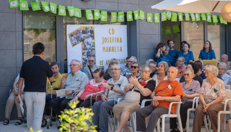 Celebració primer aniversari Centre de Dia Josefina Manresa
