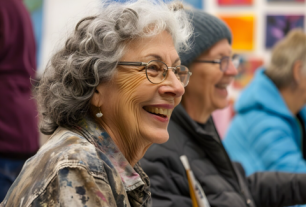 Persona gran - primer pla