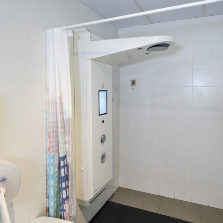 Ducha con tecnologia