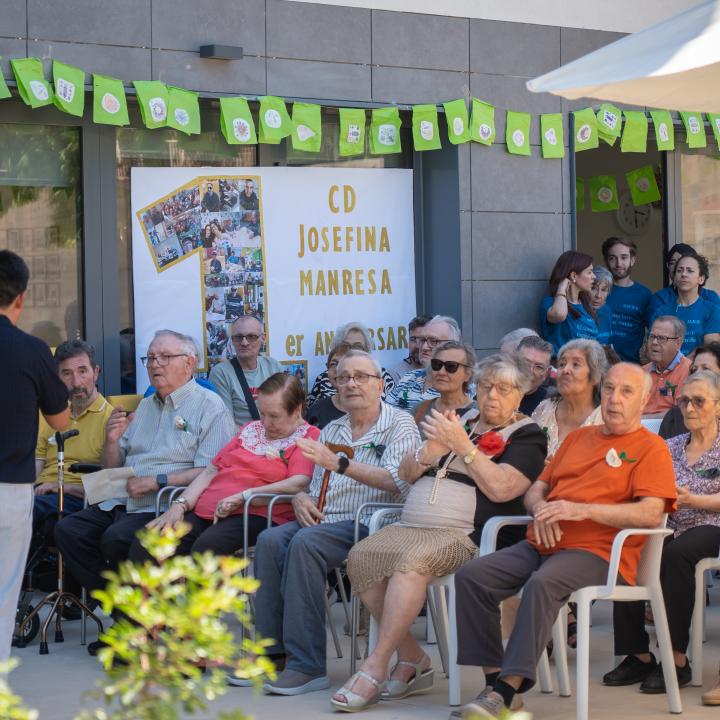 Celebració primer aniversari Centre de Dia Josefina Manresa