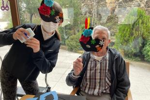 Carnaval en la residencia Torreblanca