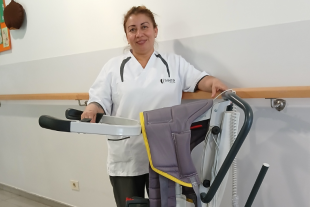 Grua residència persones grans Torreblanca Girona