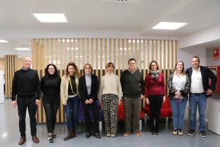 Visita de l’Agència Integrada Social i Sanitària a Suara Cooperativa