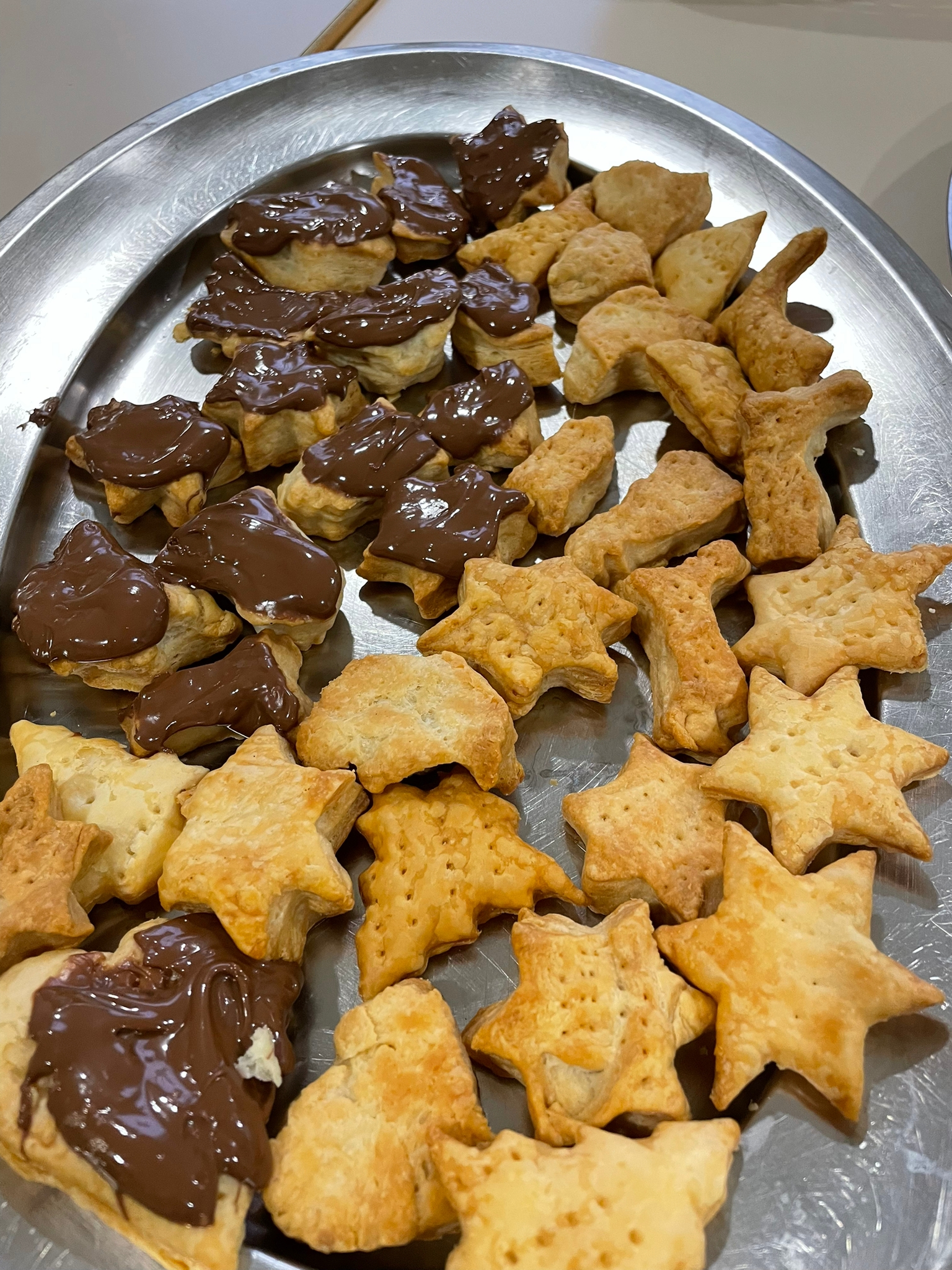 galletas hechas por los residentes