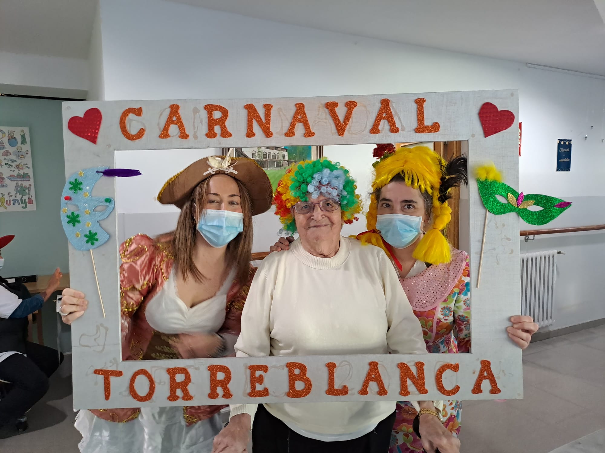 Carnestoltes a la residència Torreblanca