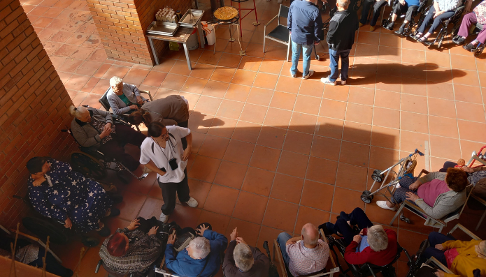 Fideuà a la residència Font dels Capellans