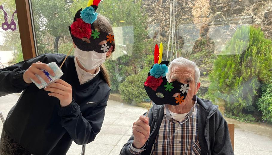Carnaval en la residencia Torreblanca