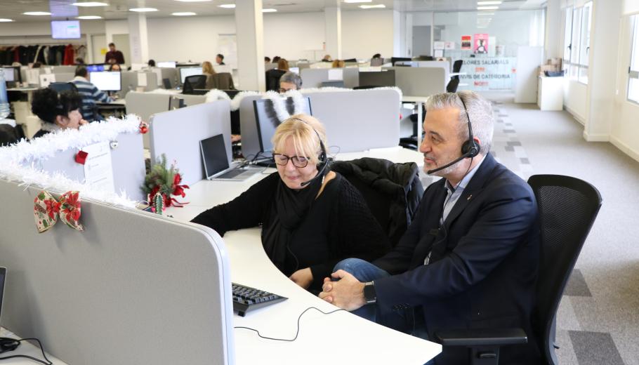 Visita Jaume Collboni