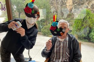 Carnaval en la residencia Torreblanca