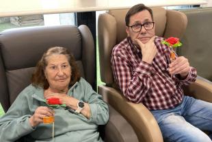 Sant Jordi en los centros residenciales